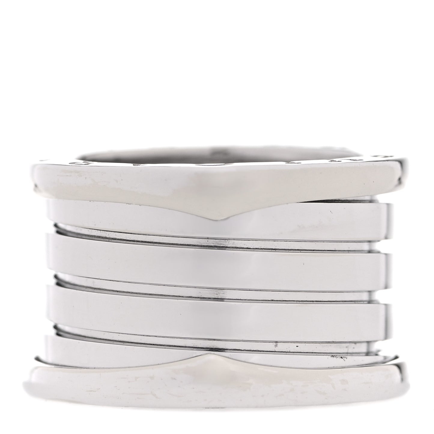 18K White Gold B.Zero1 Four-Band Ring 49 5