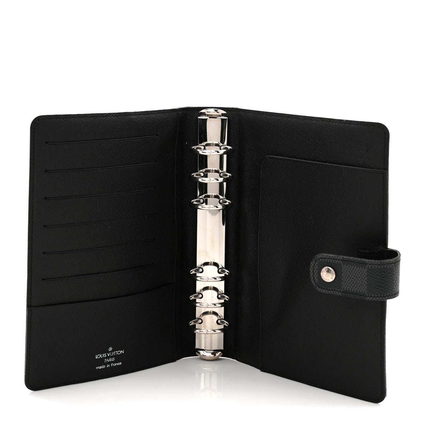 Damier Graphite Medium Ring Agenda Cover