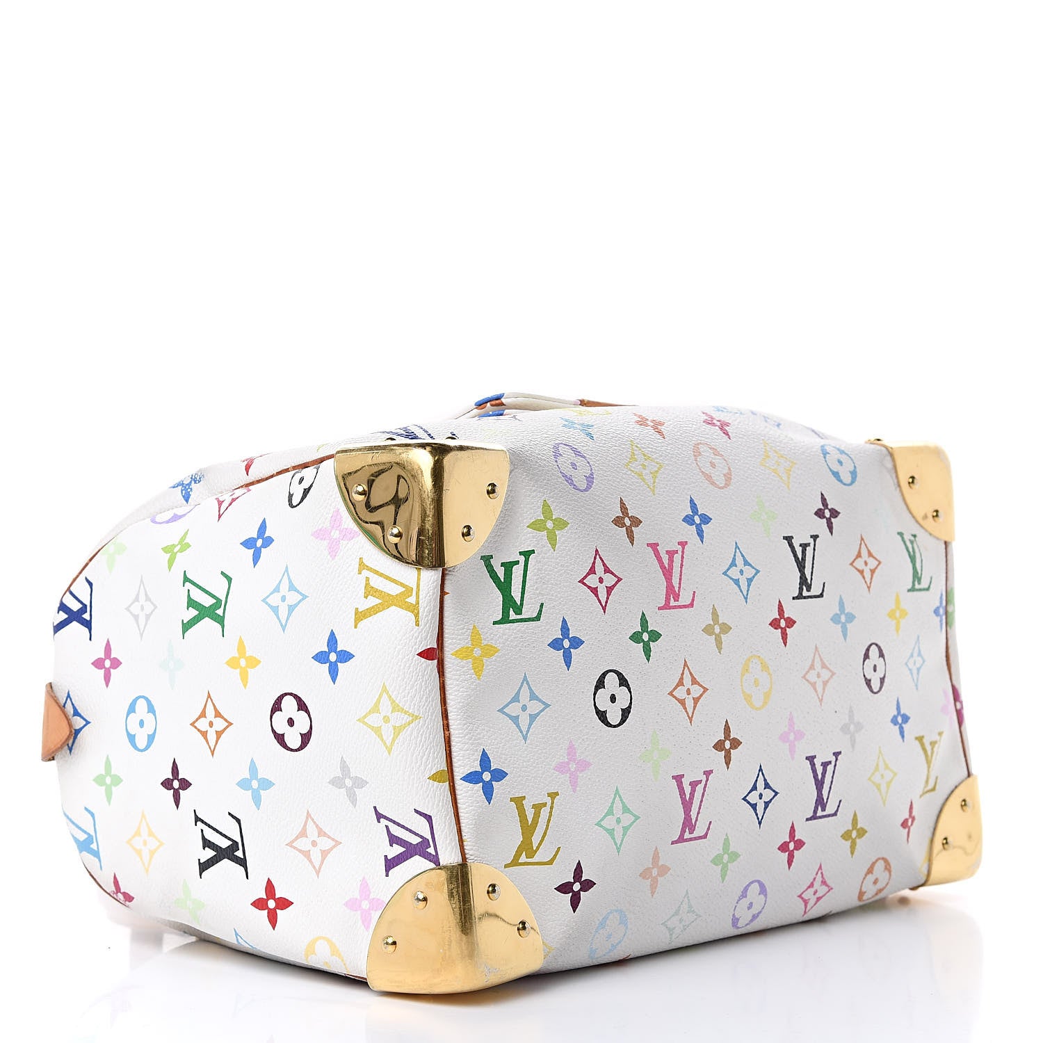 Louis Vuitton Monogram Multicolor Speedy 30 White 4 of 20