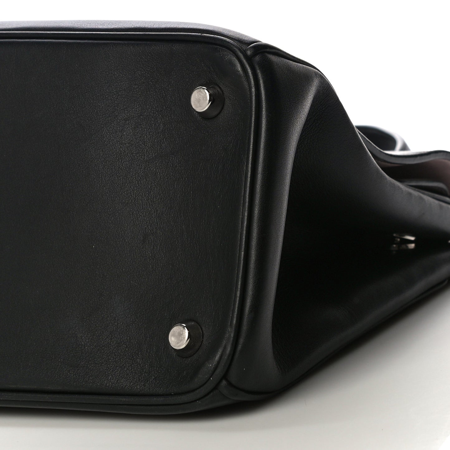 Smooth Calfskin Be Dior Flap Black