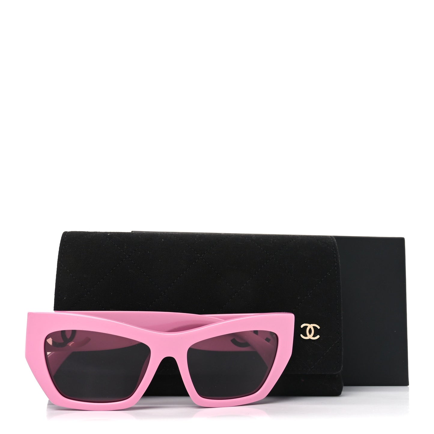 Acetate Cat Eye Sunglasses 5527 Pink