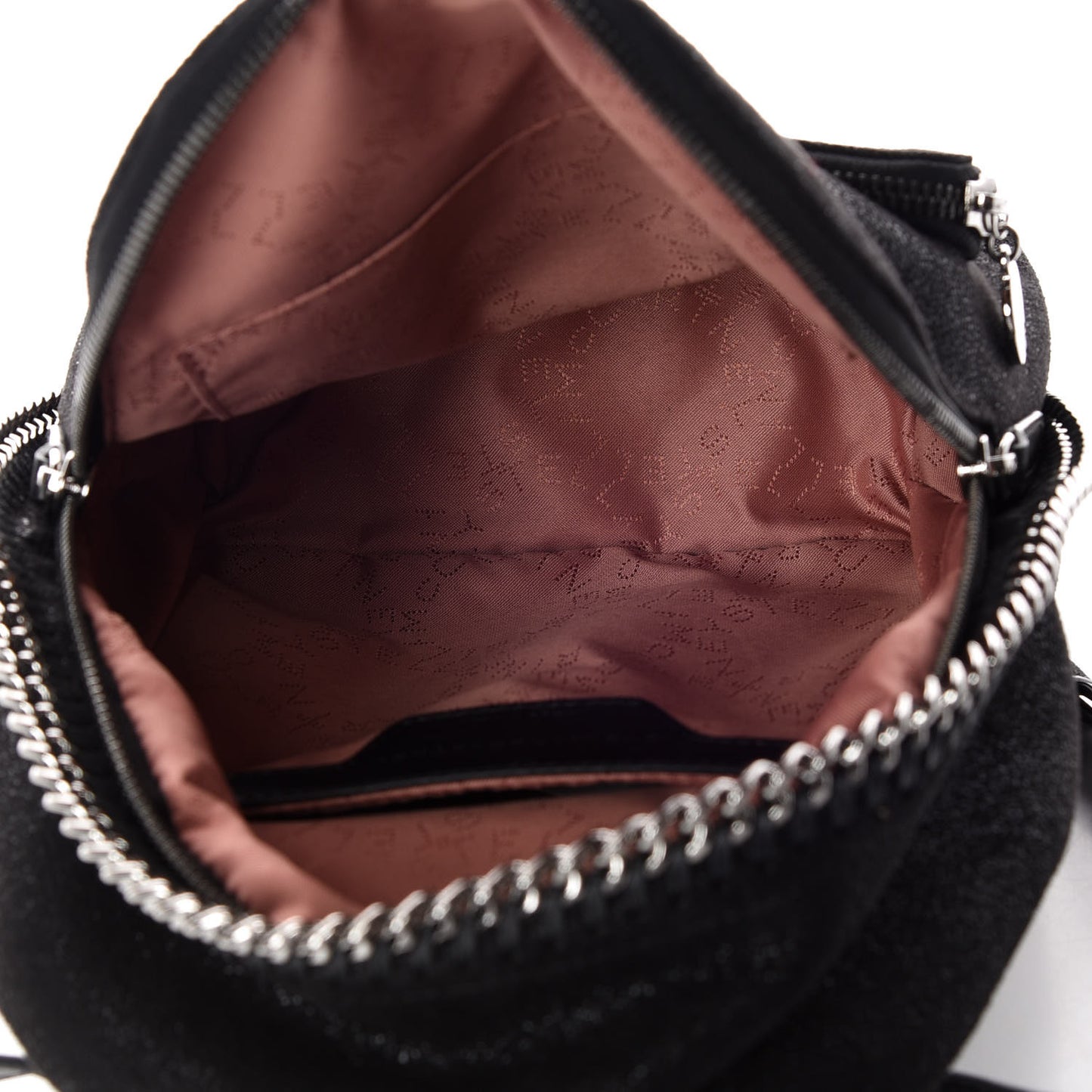 Shaggy Deer Mini Falabella Backpack Black