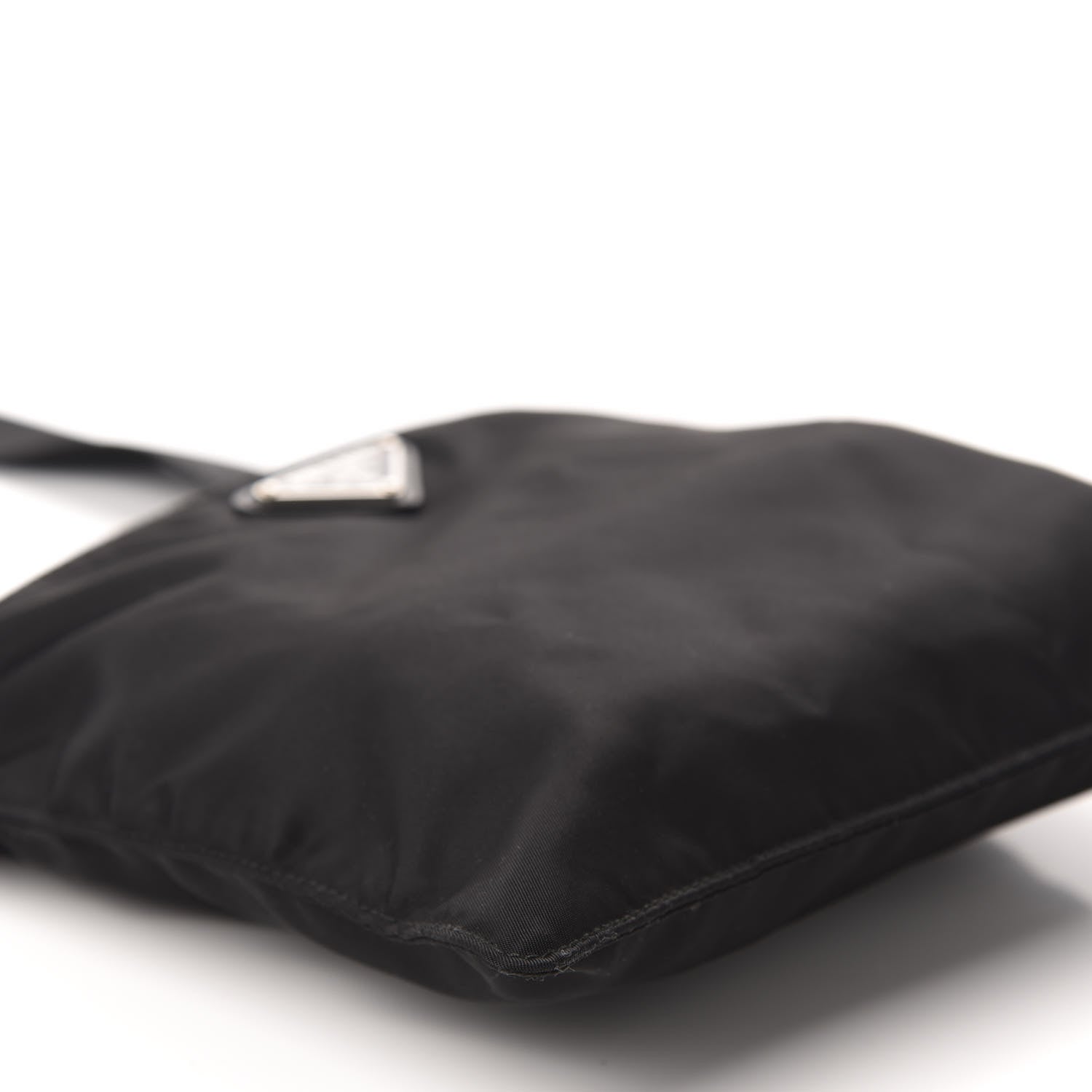 Prada Tessuto Nylon Messenger Bag Black 6 of 11