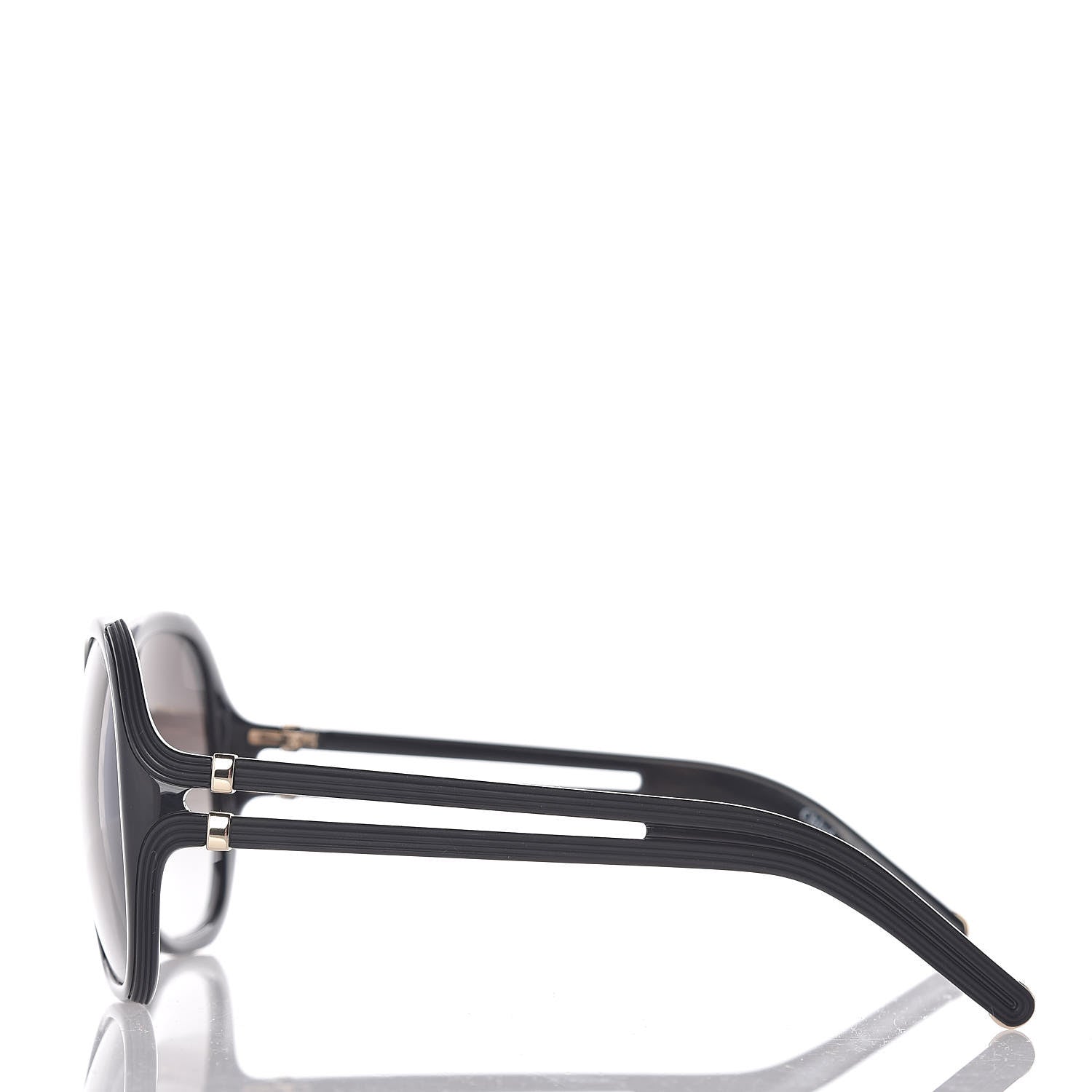 Chloe Oversized Round Sunglasses CE651S Brown 3 of 6