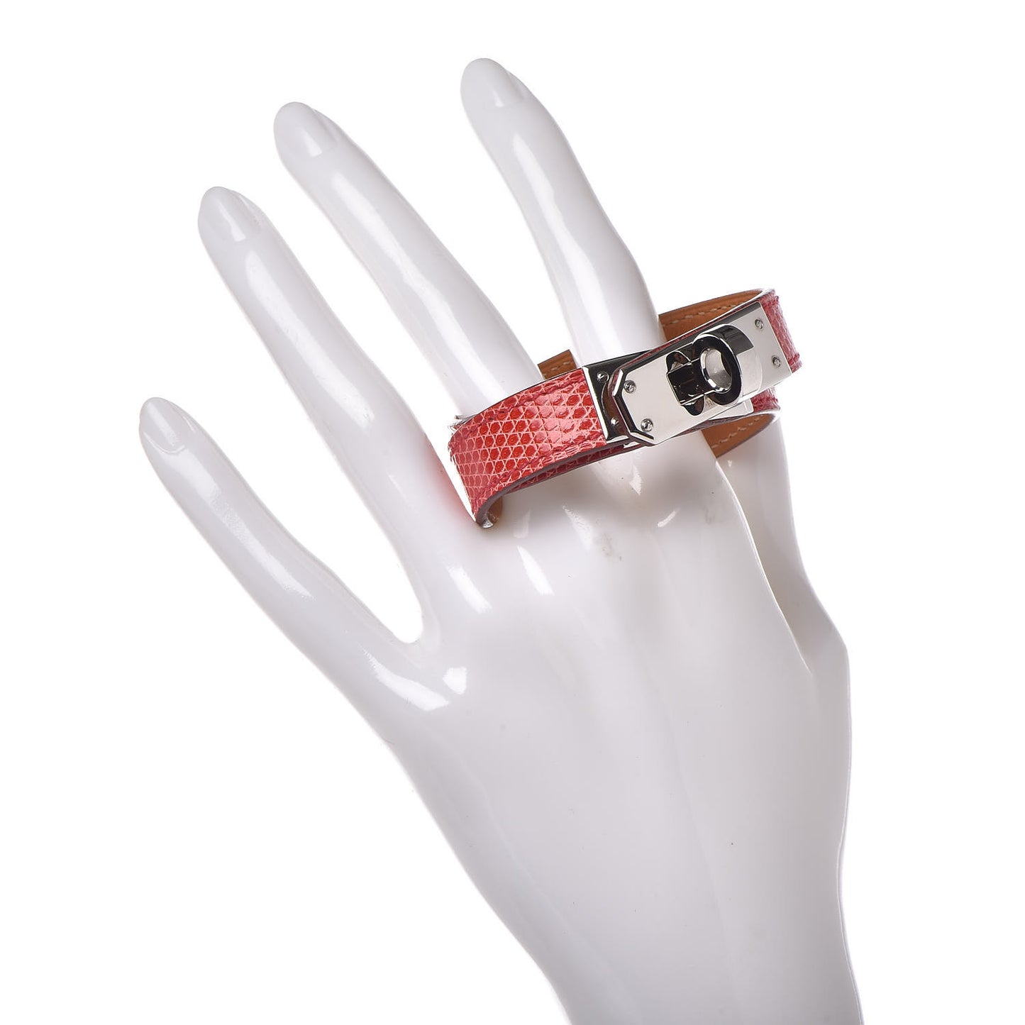 Lizard Kelly Double Tour Bracelet XS Bougainvillea