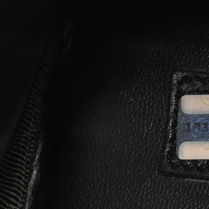 Chanel Calfskin Stitched CC Boston Black 7 of 15