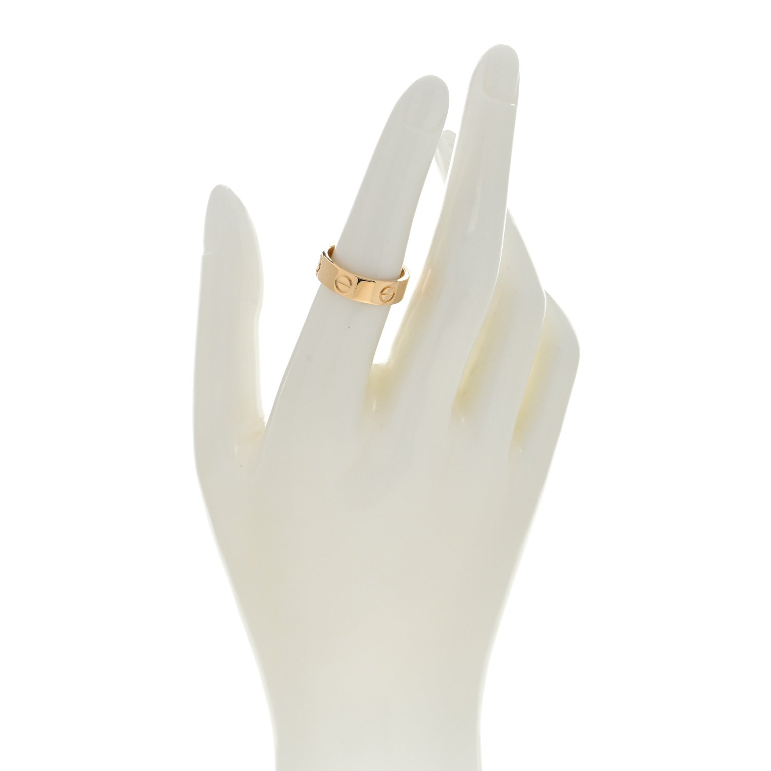 Cartier 18K Yellow Gold 5.5mm LOVE Ring 52 6 2 of 4