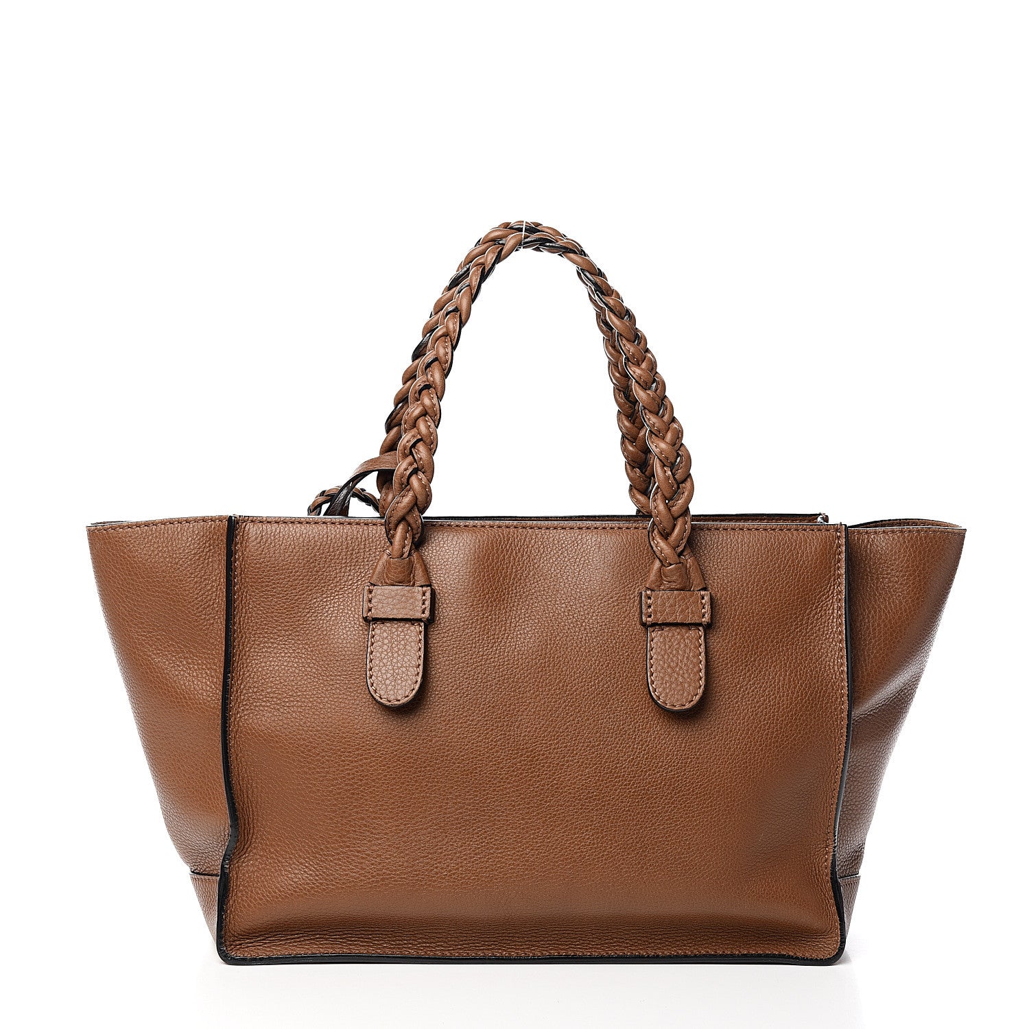 Valentino Garavani Grained Calfskin To Be Cool Tote Tan 2 of 12