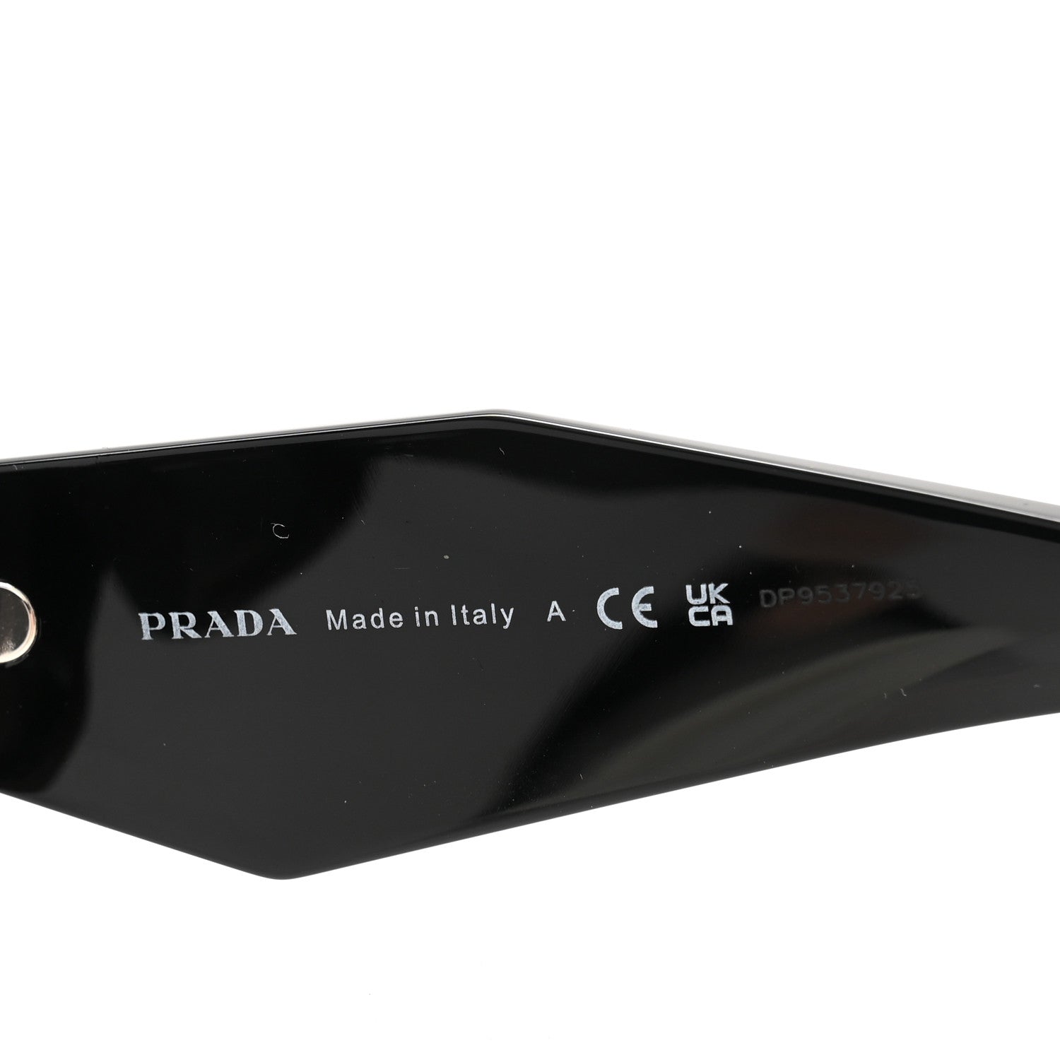 Prada Acetate Symbole Sunglasses SPR 17W Black 5 of 8