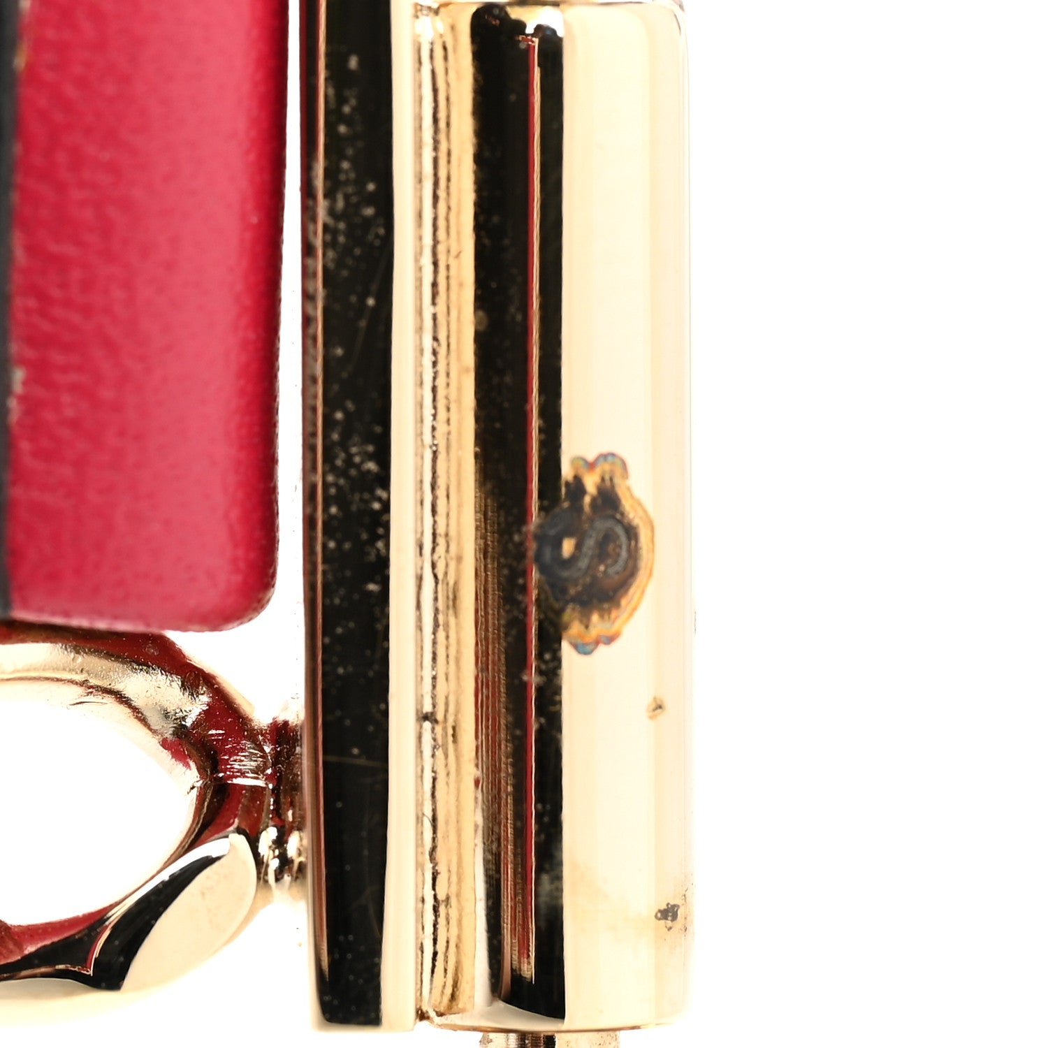 Chanel Lambskin Chain CC Cuff S Pink Gold 4 of 6