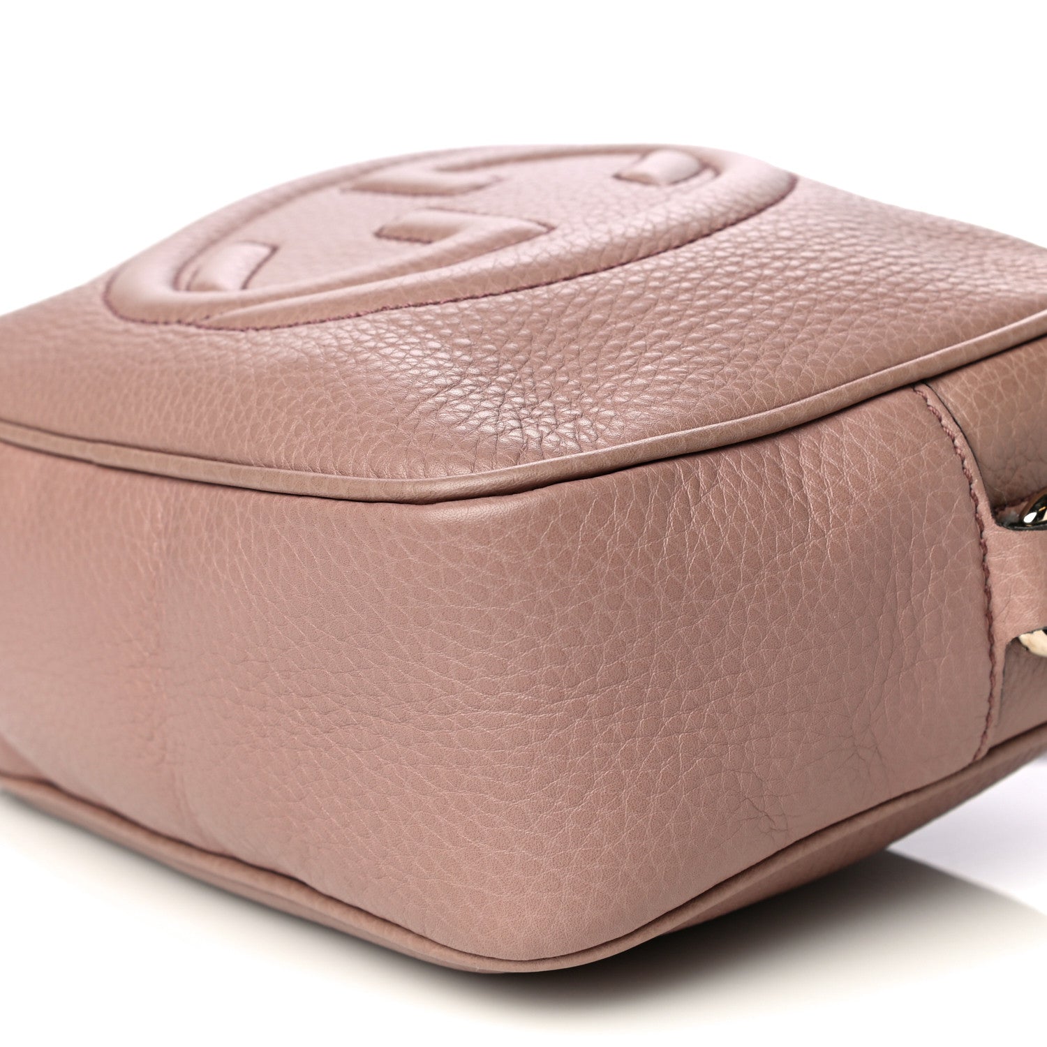 Gucci Cellarius Calfskin Small Soho Disco Bag Dark Cipria 9 of 9