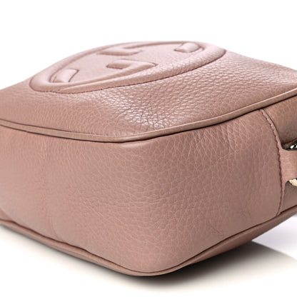 Gucci Cellarius Calfskin Small Soho Disco Bag Dark Cipria 9 of 9