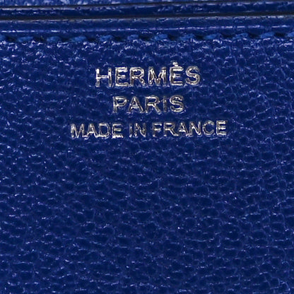 Hermes Chevre Mysore Clic 16 Wallet Bleu Electrique 5 of 11
