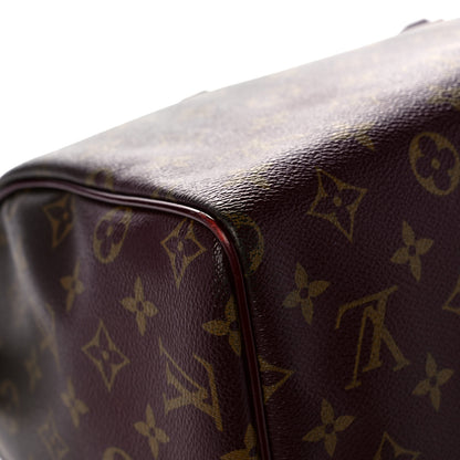 Louis Vuitton Monogram Mirage Speedy 30 Bordeaux 10 of 18