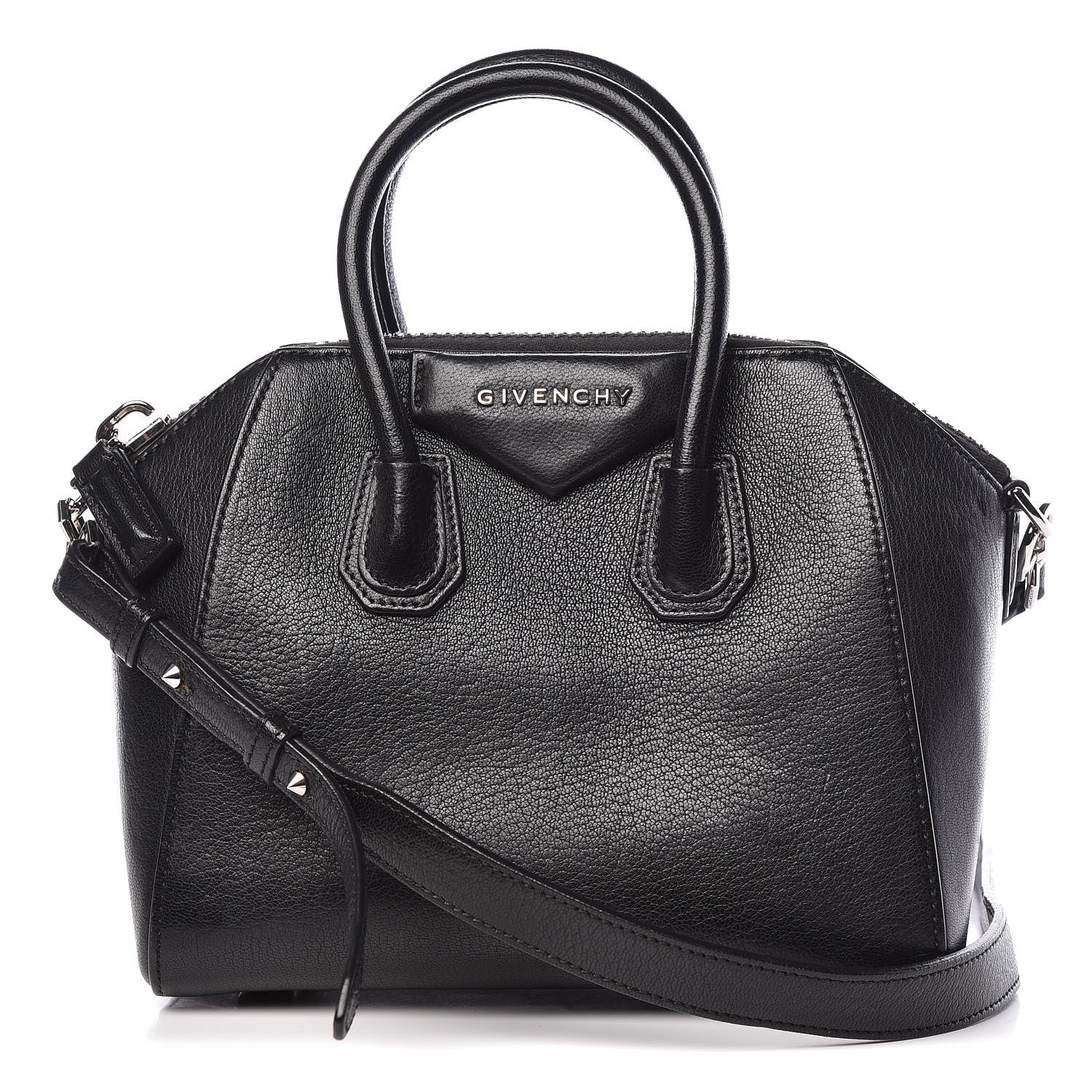 Givenchy Sugar Goatskin Mini Antigona Black 1 of 15