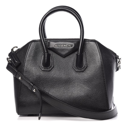 Givenchy Sugar Goatskin Mini Antigona Black 1 of 15