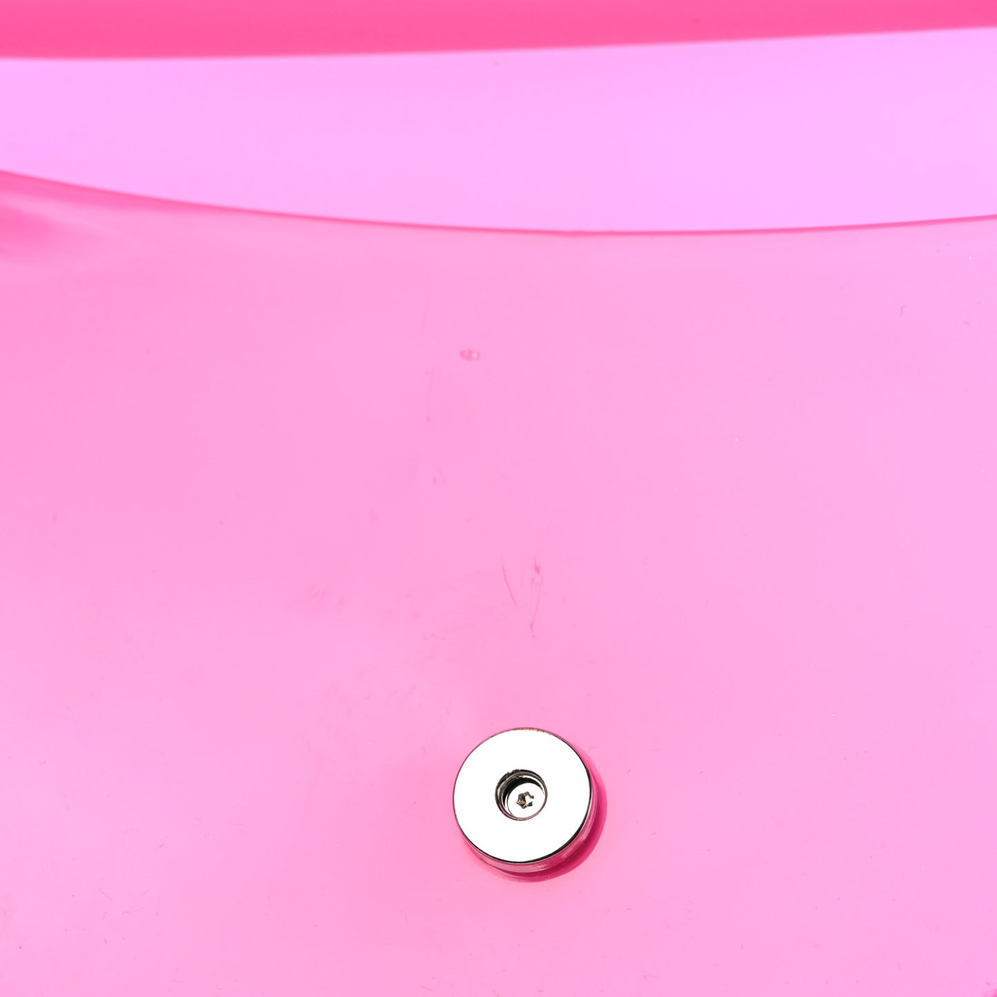 Rubber Semi Transparent Miss Sicily Satchel Pink