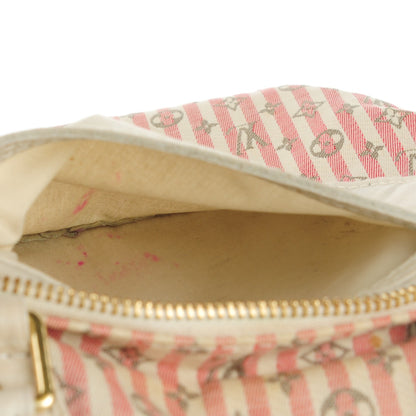 Louis Vuitton Mini Lin Croisette Speedy 30 Rouge 5 of 8