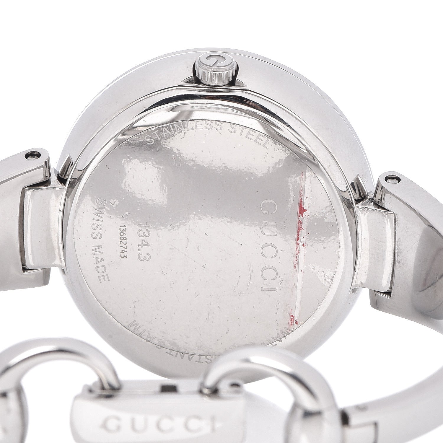Gucci Stainless Steel 36mm Guccissima Quartz Watch Black 5 of 5
