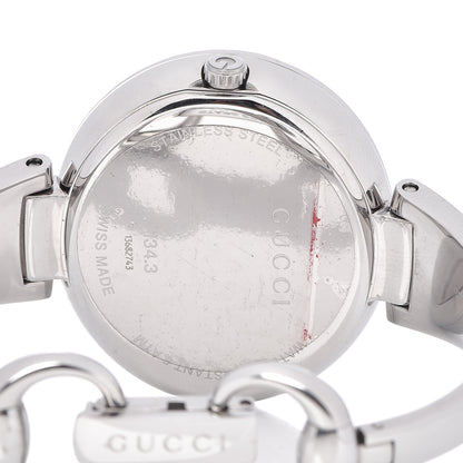 Gucci Stainless Steel 36mm Guccissima Quartz Watch Black 5 of 5