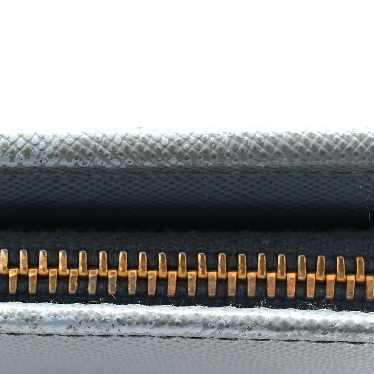 Prada Saffiano Metal Continental Wallet Astrale 13 of 14