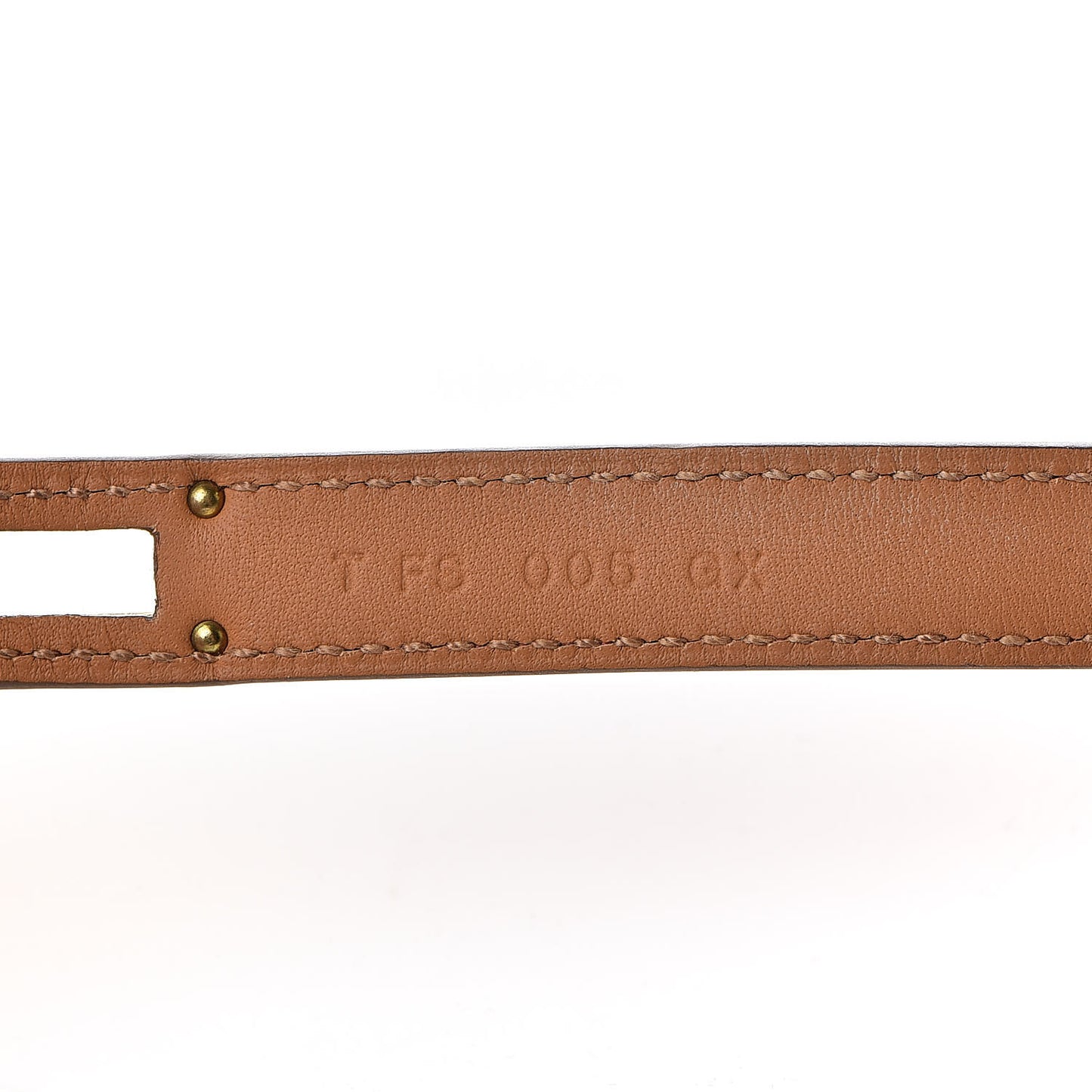 Epsom Kelly Double Tour Bracelet XS Rose Jaipur