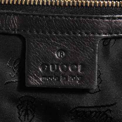 Gucci Patent Medium Hysteria Top Handle Bag Black 6 of 7