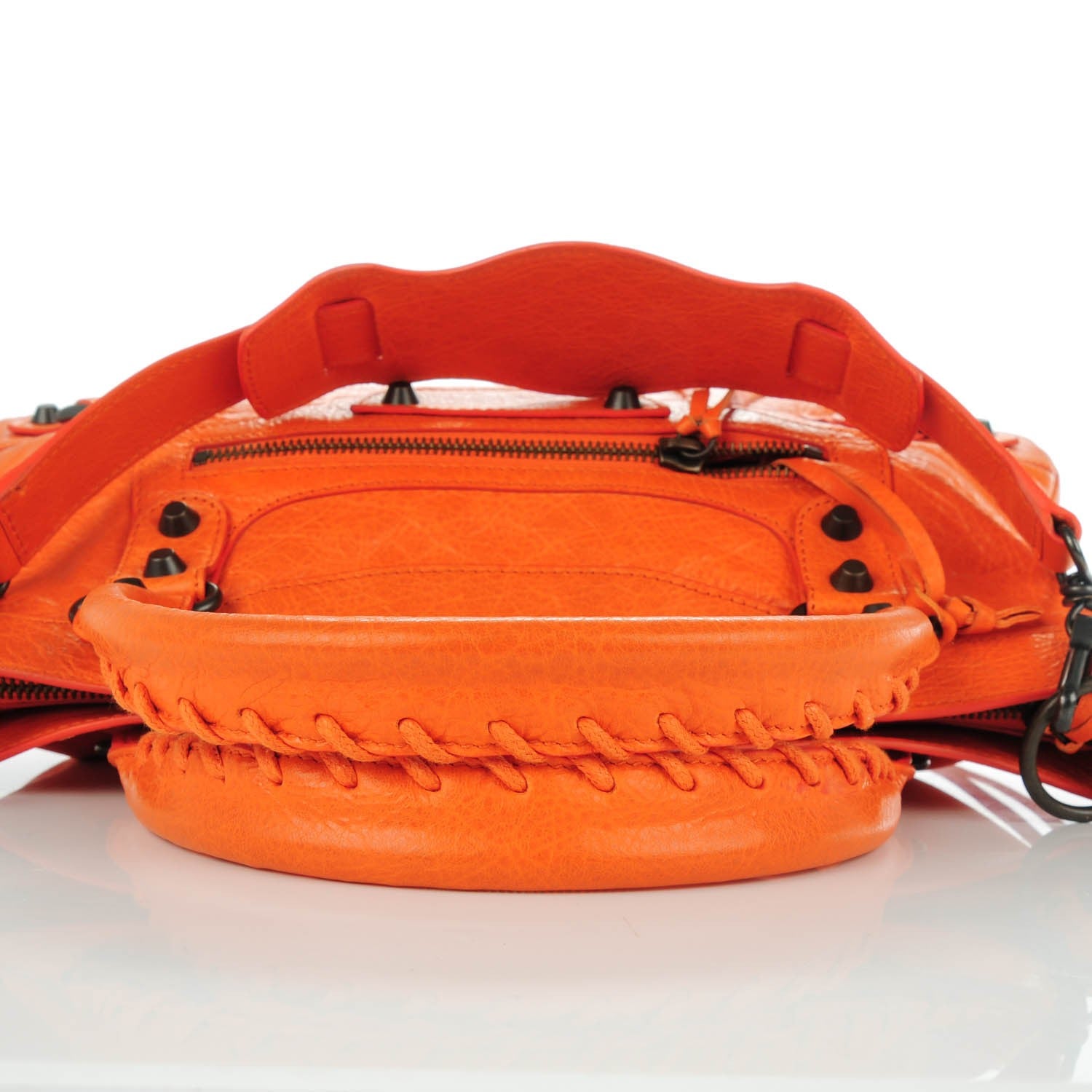 Balenciaga Agneau Classic Hardware First Tangerine 5 of 8