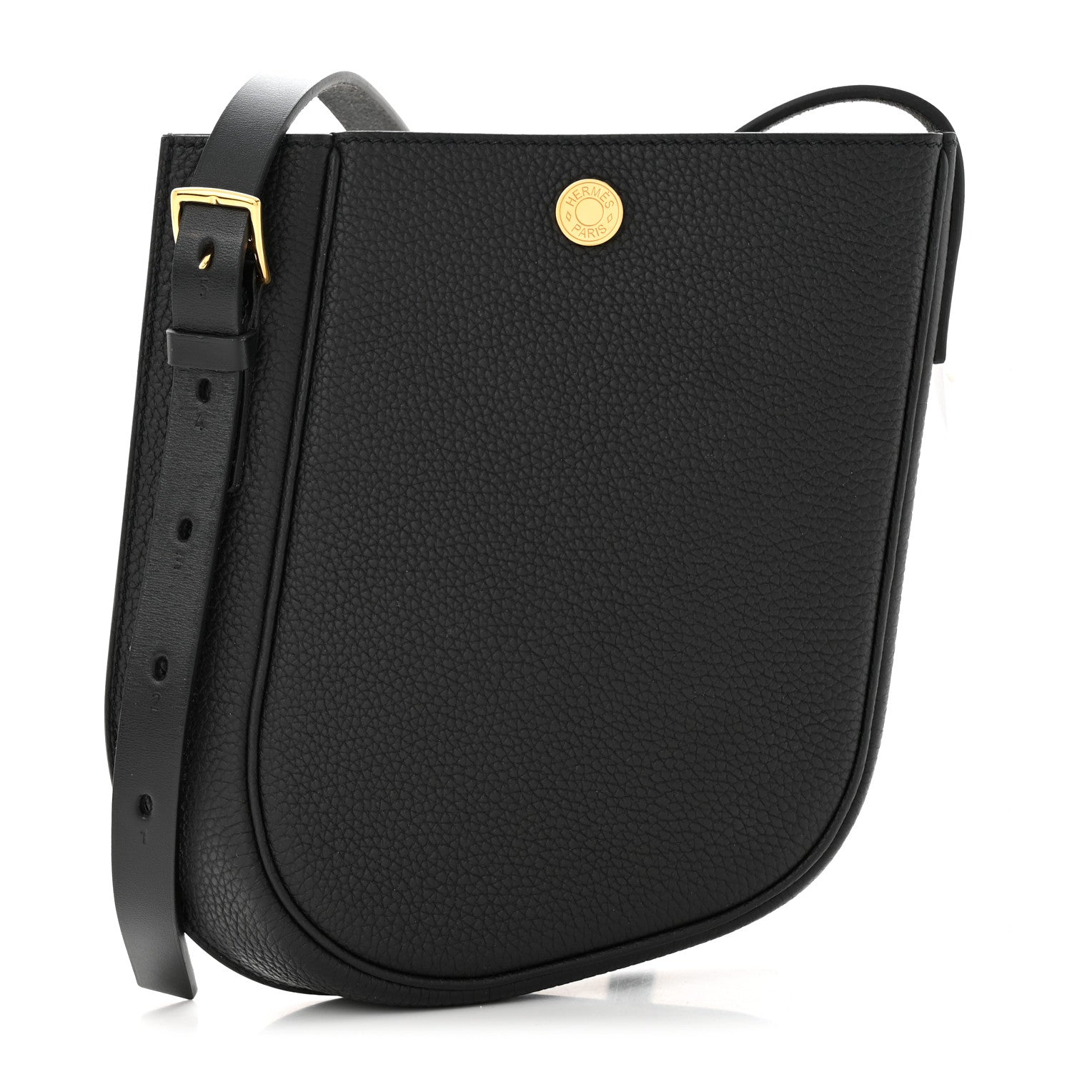 Hermes Togo Vache Hunter Perspective Cavaliere 21 Black 1 of 10