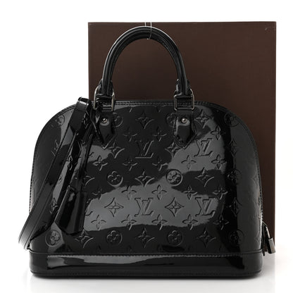 Louis Vuitton Vernis Alma PM Noir Magnetique 12 of 12