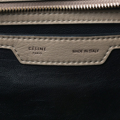 Celine Drummed Calfskin Suede Large Trapeze Sahara 10 of 26
