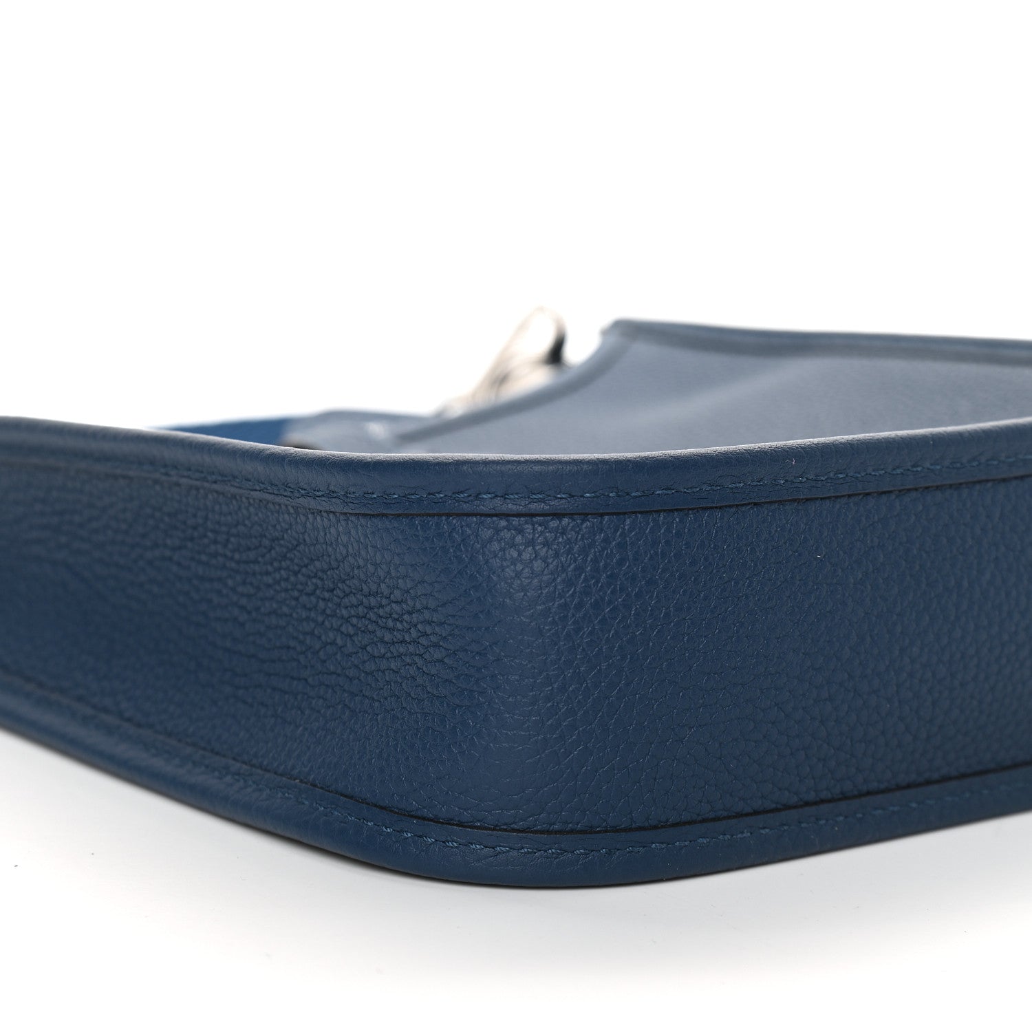Hermes Taurillon Clemence Evelyne TPM Deep Blue 8 of 9