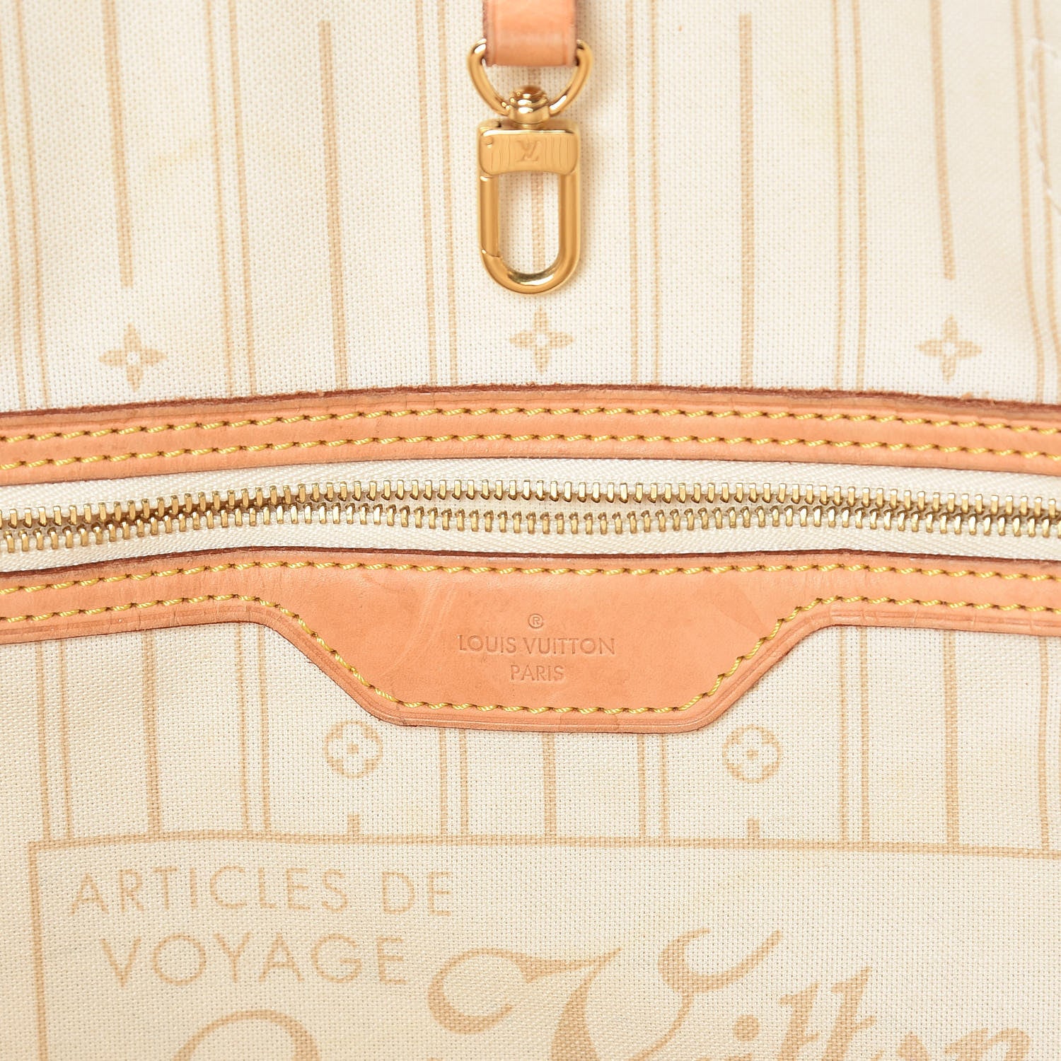 Louis Vuitton Damier Azur Neverfull GM 8 of 34