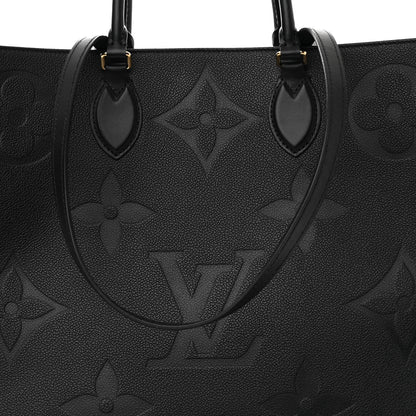 Louis Vuitton Empreinte Monogram Giant Onthego GM Black 7 of 10