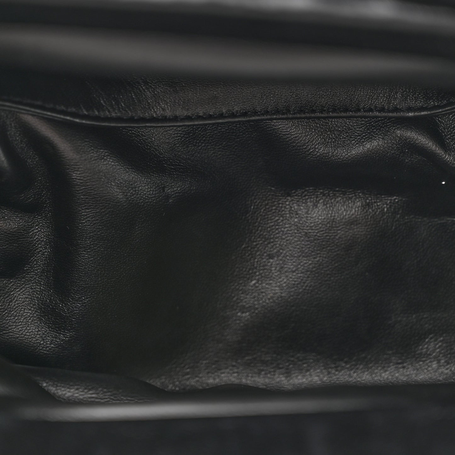 Calfskin Kenny Mini Shoulder Bag Black