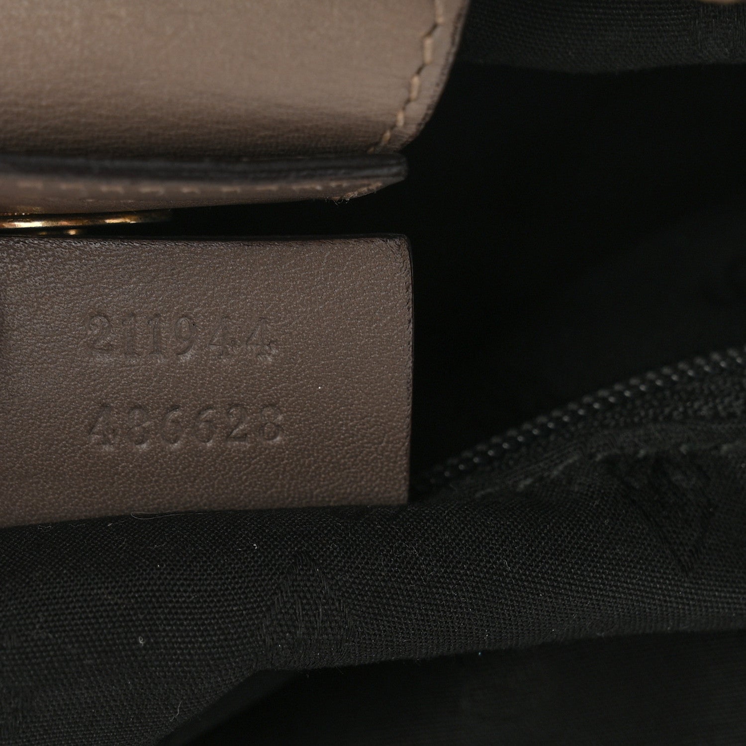 Gucci Guccissima Medium Sukey Tote Taupe 7 of 12