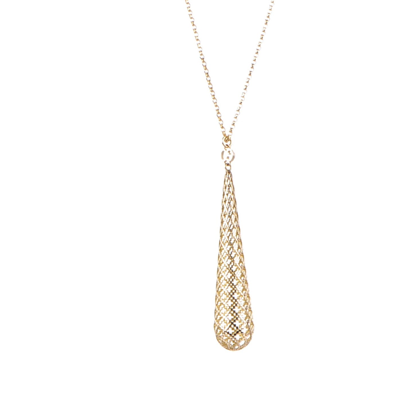 18K Yellow Gold Diamantissima Pendant Necklace