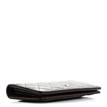 Chanel Caviar Quilted Yen Wallet Black 4 of 12