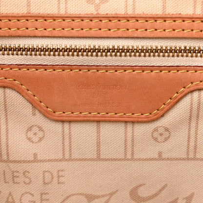 Louis Vuitton Damier Azur Neverfull MM 6 of 21