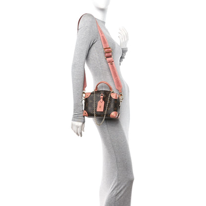 Louis Vuitton Monogram Petite Malle Souple Peach 2 of 10