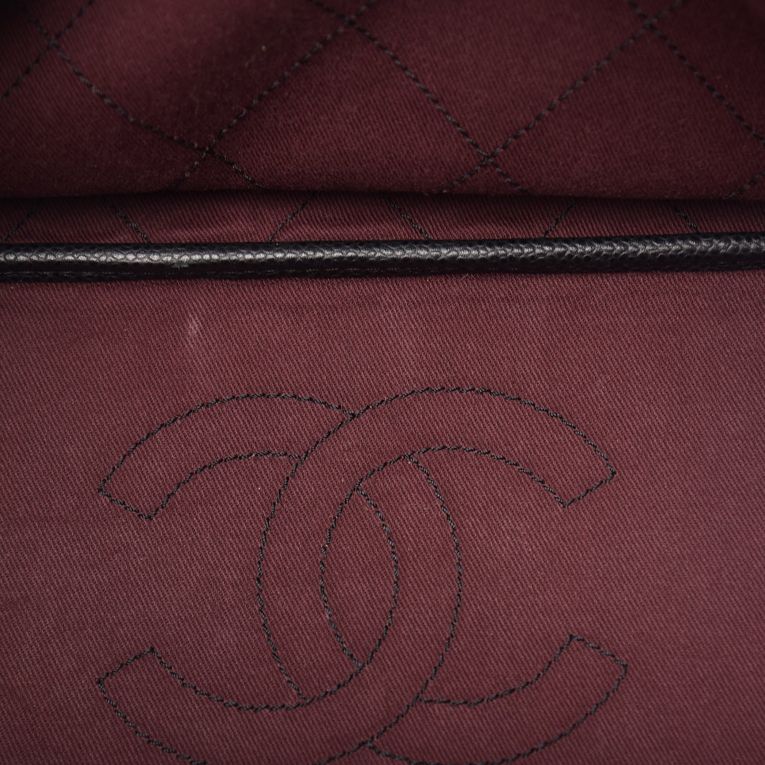 Chanel Grained Calfskin Shopping Fever Tote Black 11 of 17