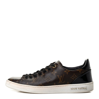 Louis Vuitton Patent Monogram Frontrow Sneakers 39 1 of 9
