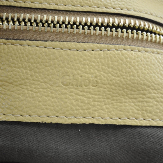Calfskin Elsie Tote Eggshell