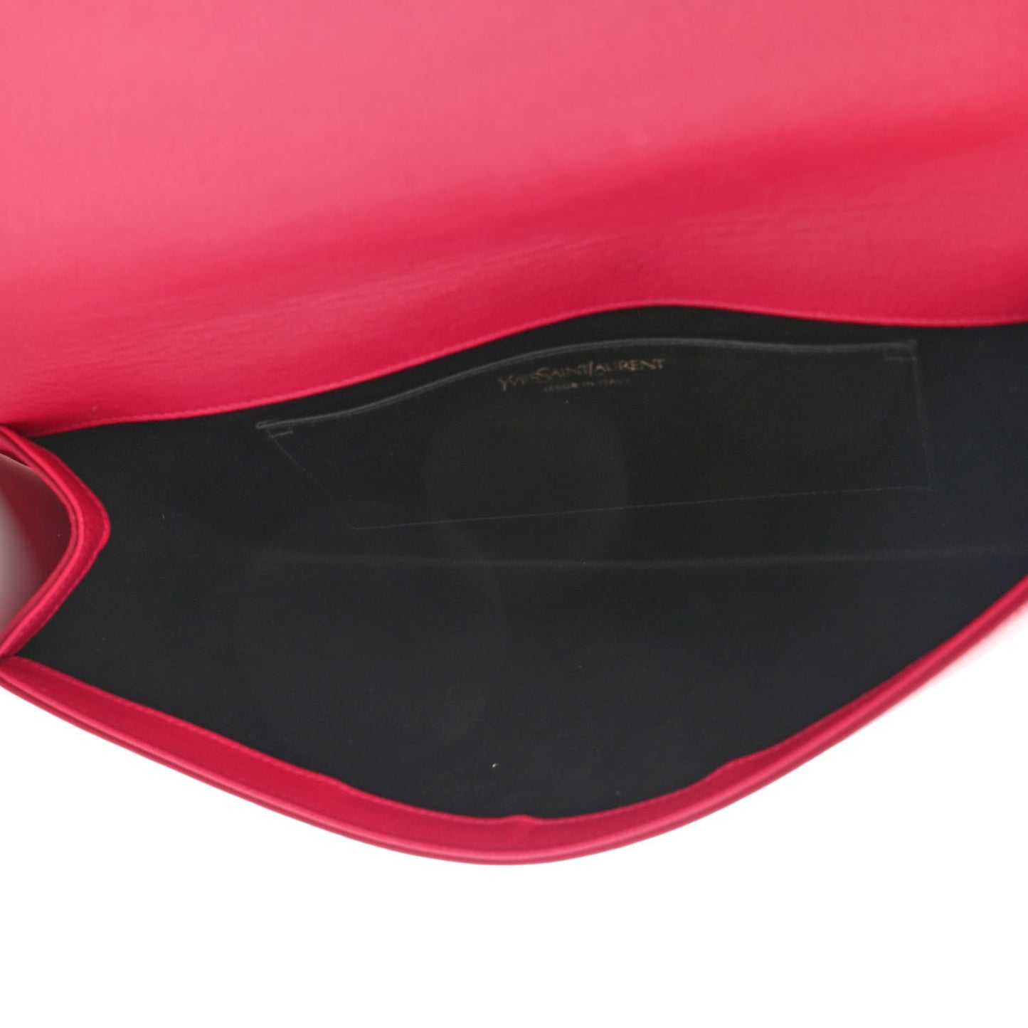 Calfskin Monogram Large Belle De Jour Clutch Lipstick Fuchsia