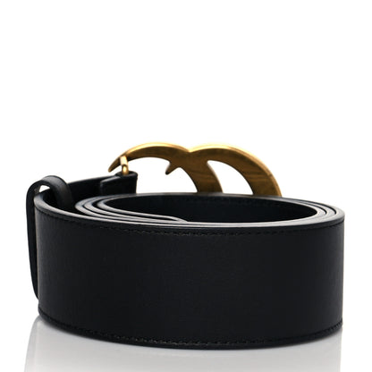 Gucci Calfskin Double G 40mm Belt 85 34 Black 2 of 5