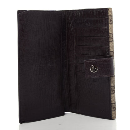 Gucci GG Plus Monogram Ladies GG Continental Wallet Beige Ebony Cocoa 5 of 9