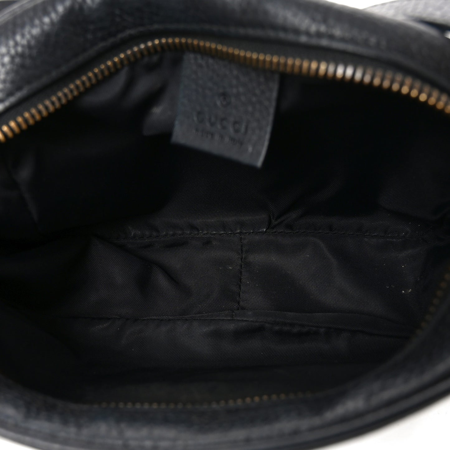 Pebbled Calfskin Mini Soho Disco Bag Black