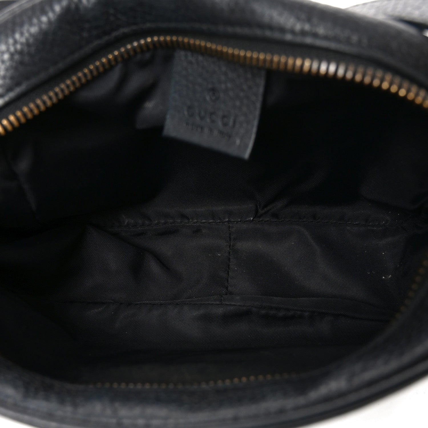 Gucci Pebbled Calfskin Mini Soho Disco Bag Black 5 of 11