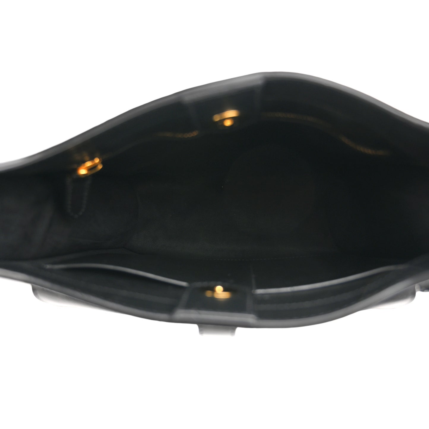 Grain Calfskin T Twist Crossbody Bag Black