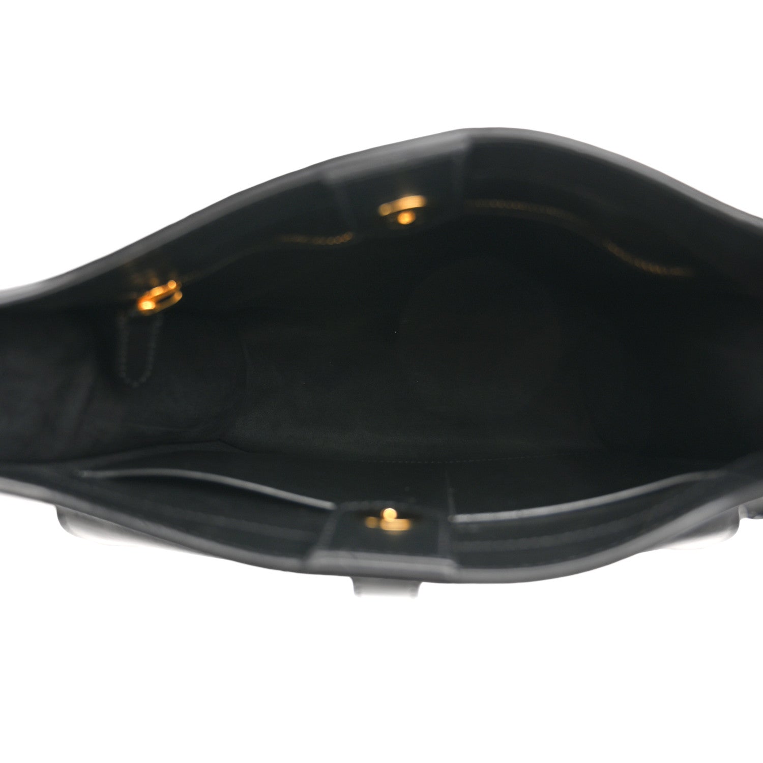 Tom Ford Grain Calfskin T Twist Crossbody Bag Black 5 of 9